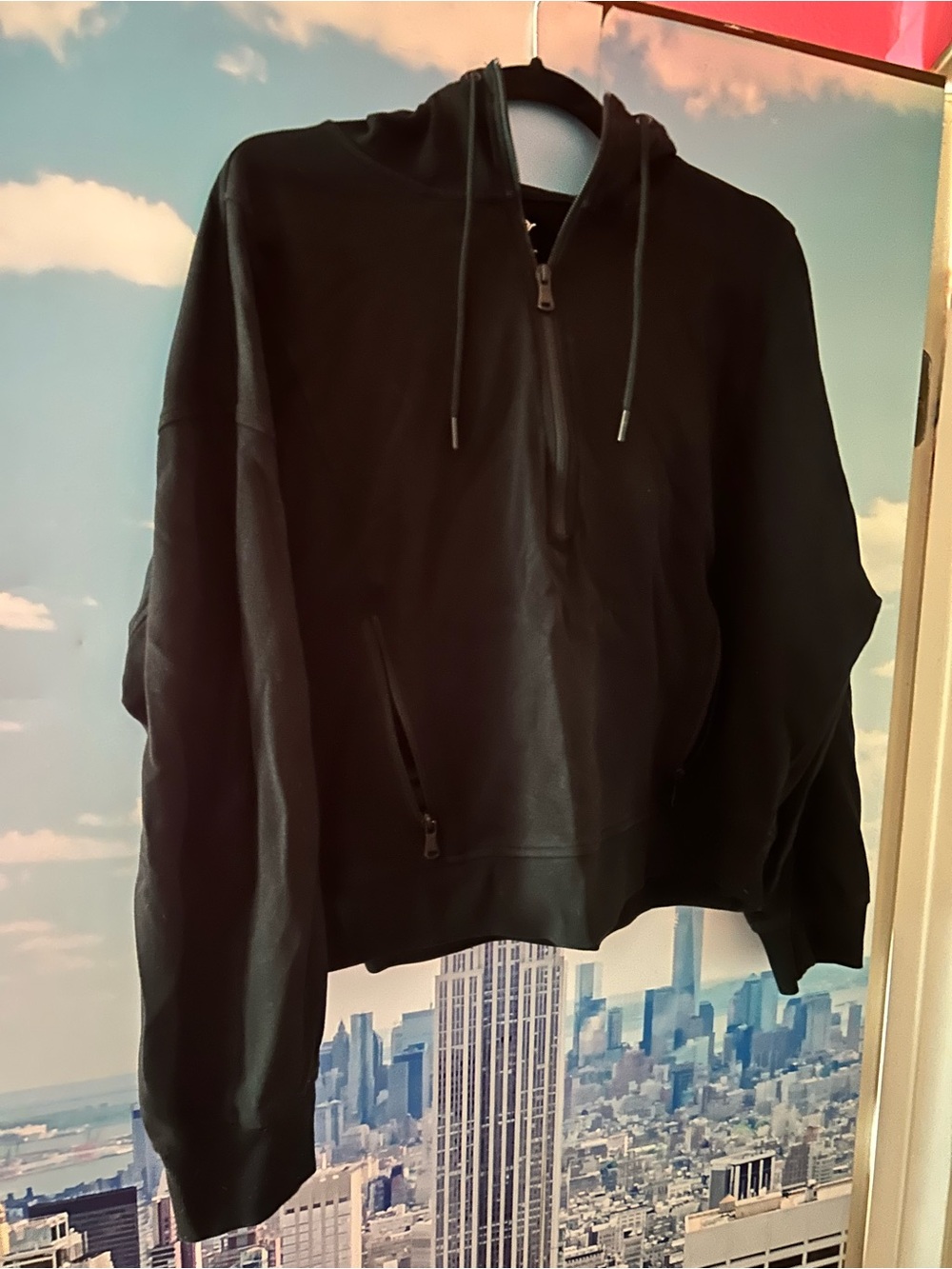 Old Navy Black Woman’s Dynamic Fleece Black Hoodies